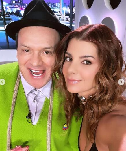 Carolina Cruz y Don Jediondo hacen parte del programa La vuelta al mundo en 80 risas.