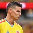 James Rodríguez jugando con la Selección Colombia en el Mundial 2026.