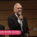 Ricardo Bonilla, ministro de Hacienda.