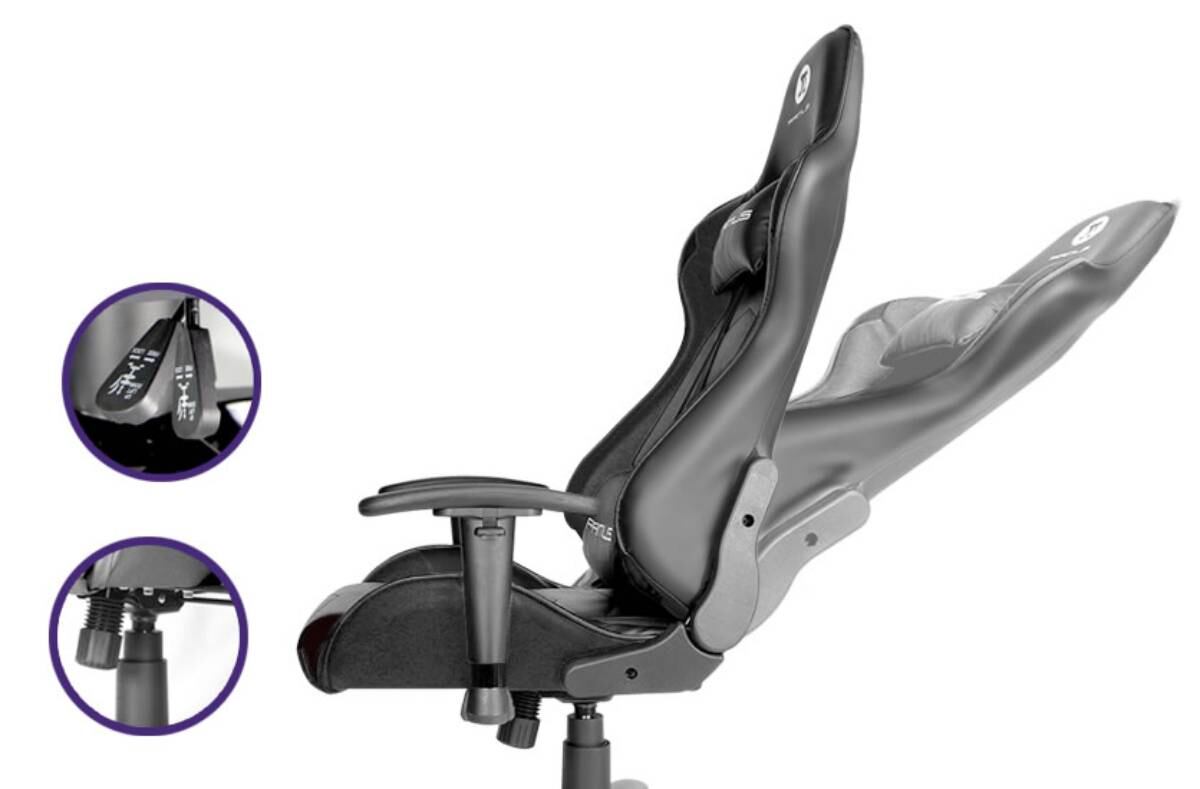 Las sillas gamer se pueden ajustar para mejorar la postura del jugador.