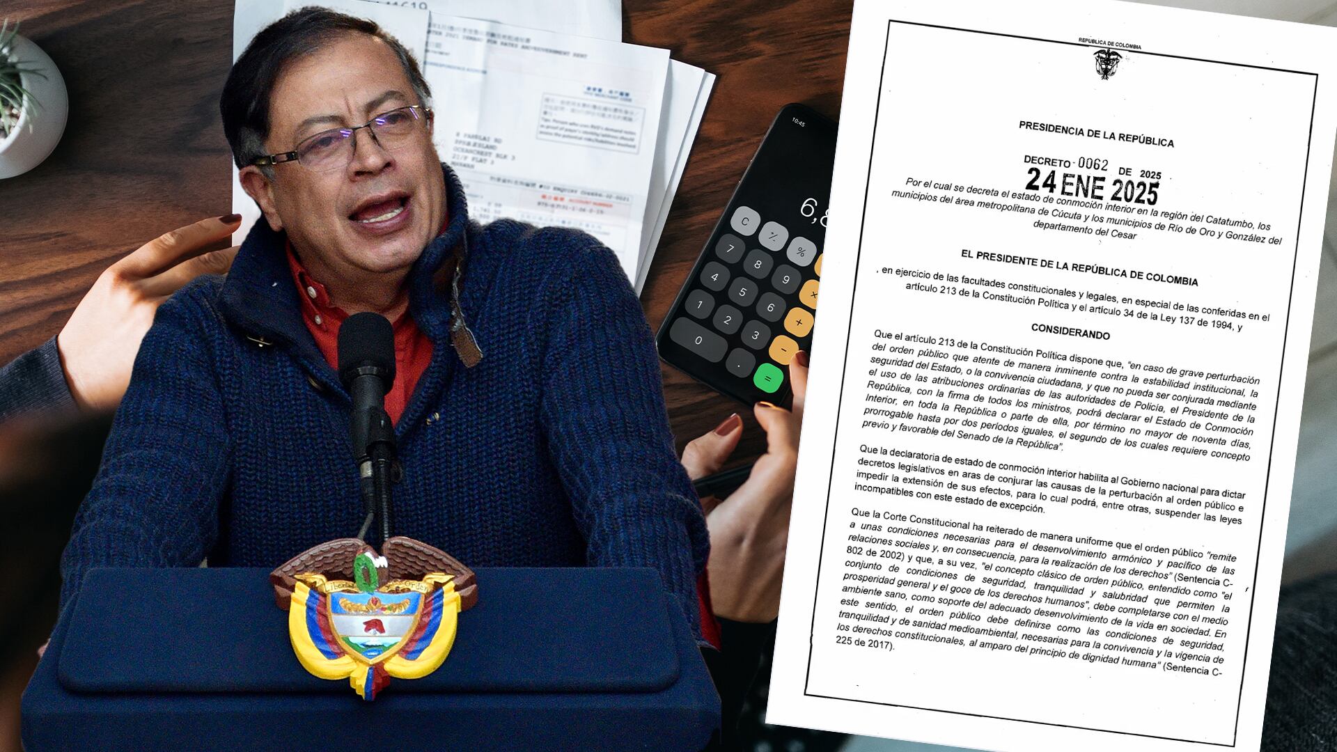 Gustavo Petro decreto impuestos