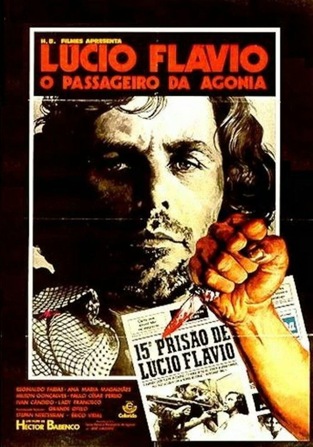 Cartel de Lucio Flavio o passageiro da agonia. FilmAffinity