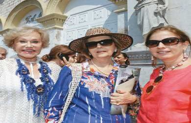 Irma Sus de Pastrana, Stella Iragorri y María Ruisso