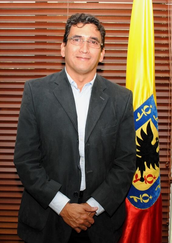 Milton Rengifo durante la Alcaldía de Gustavo Petro.