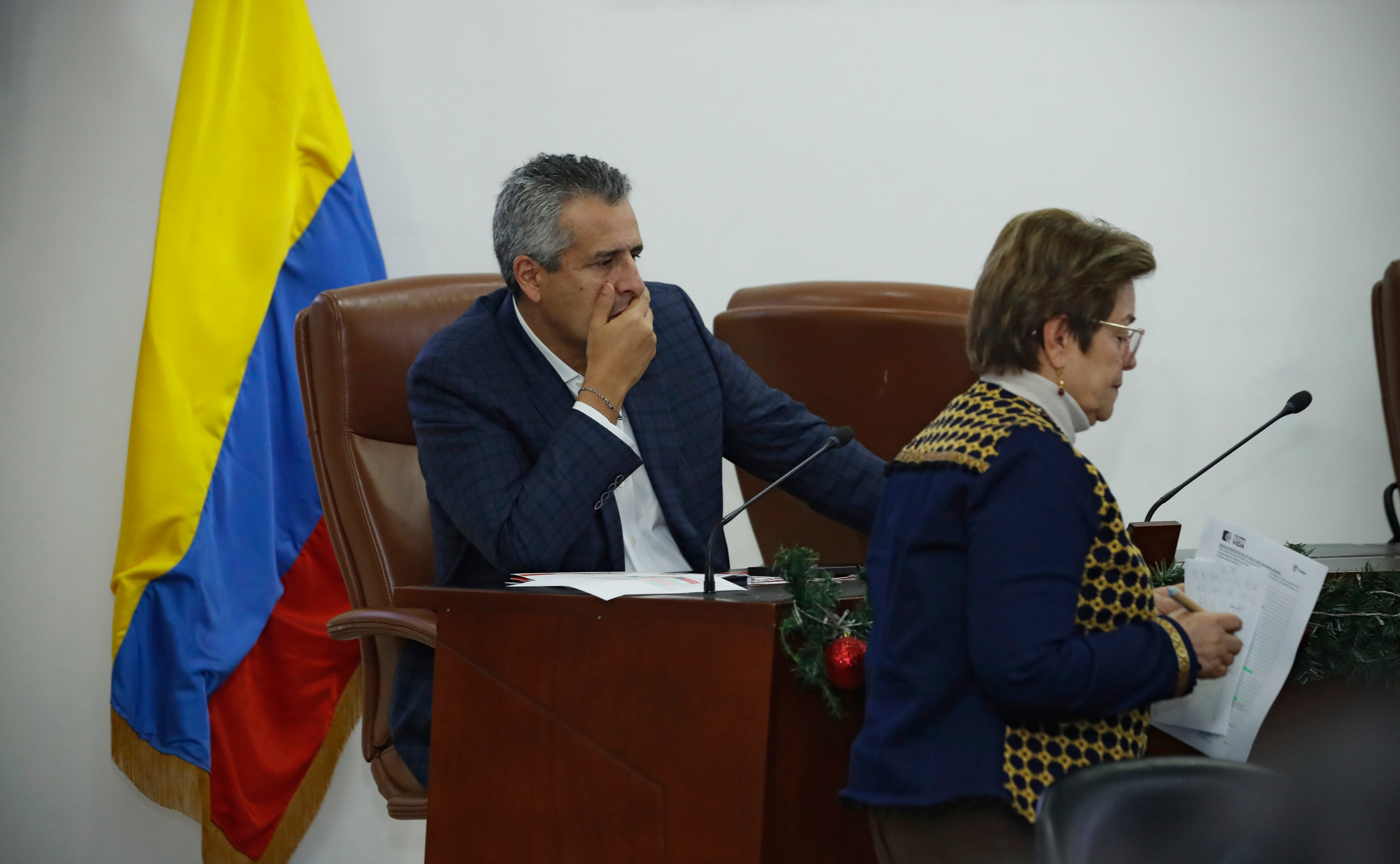 Reforma Laboral  primer debate en Comisión Séptima de la Cámara de Representantes
Bogota diciembre 14 del 2023
Foto Guillermo Torres Reina / Semana