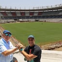 Ramón Jesurún y el alcalde de Barranquilla, Alejandro Char.