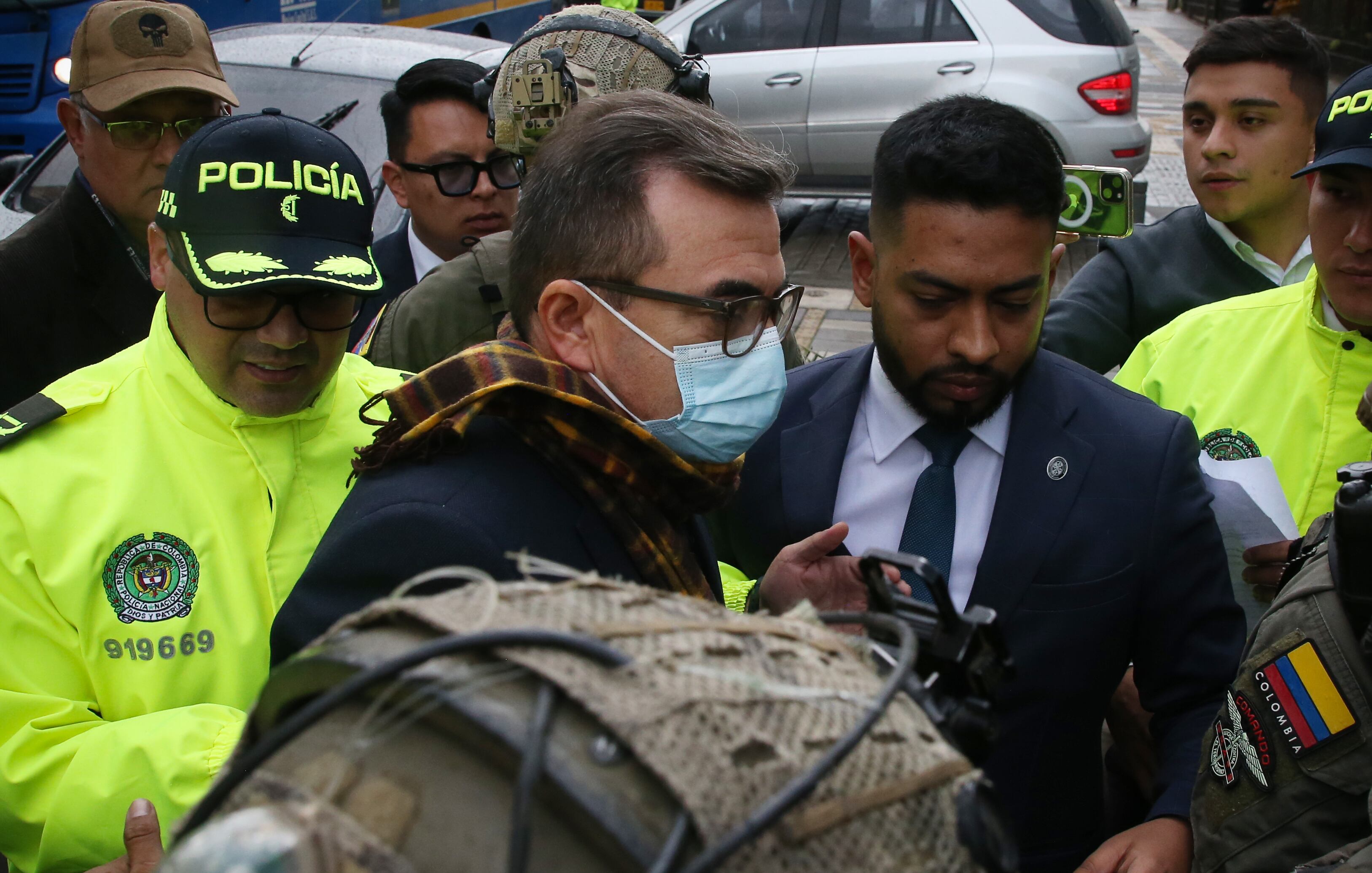 Olmedo López  exdirector de la UNGRD llega  a la Sala de Instrucción de la Corte Suprema de Justicia para que declare en la indagación preliminar que se adelanta contra el congresista Wadith Manzur
Bogota mayo 29 del 2024
Foto Guillermo Torres Reina / Semana