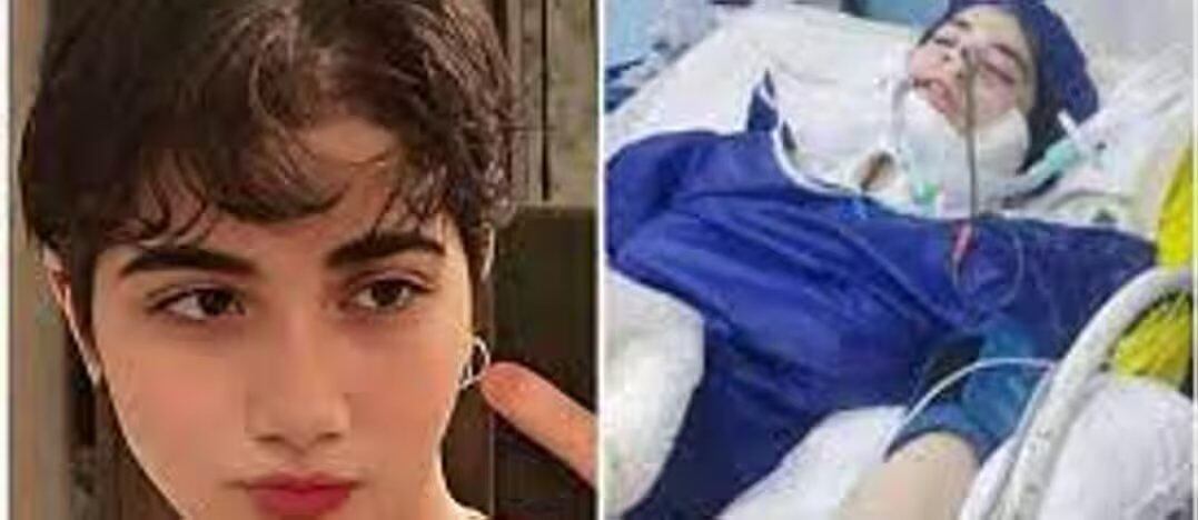 Armita Geravand, presunta víctima por parte de la policía de la moral en Irán tras no usar el velo islámico.