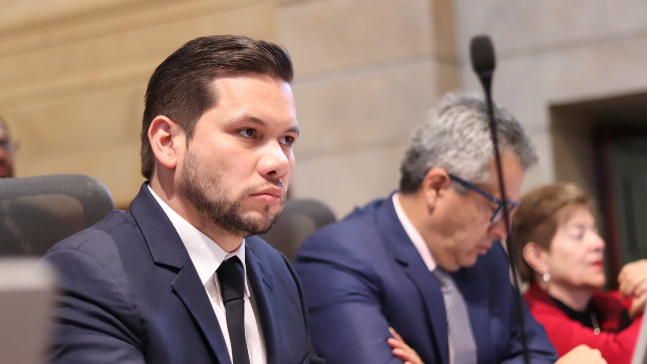 El presidente de la Cámara, Andrés Calle.