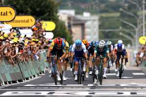 Mads Pedersen fue el ganador de la etapa 8 del Tour de Francia 2023.