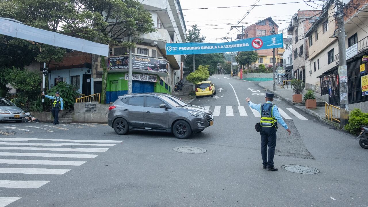 Con seis cambios viales, se mejorará la movilidad en el sector de San Diego en Medellín.