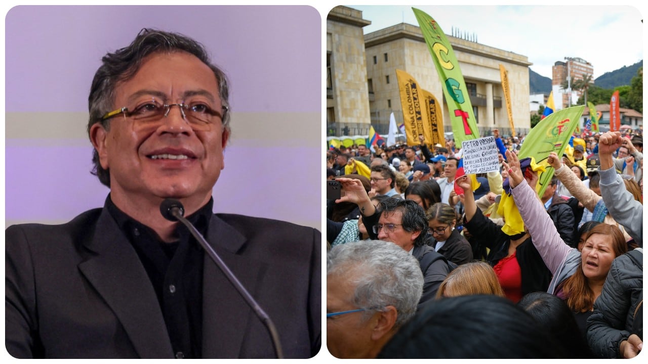 El presidente Gustavo Petro convocó a movilizaciones en Colombia.
