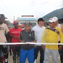 Disidencias de las Farc de Mordisco entregan una ambulancia en Cauca.