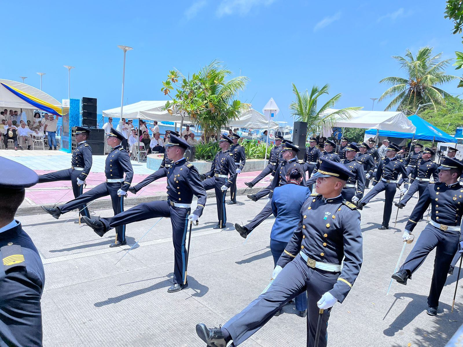 Desfile 20 de julio en San Andres