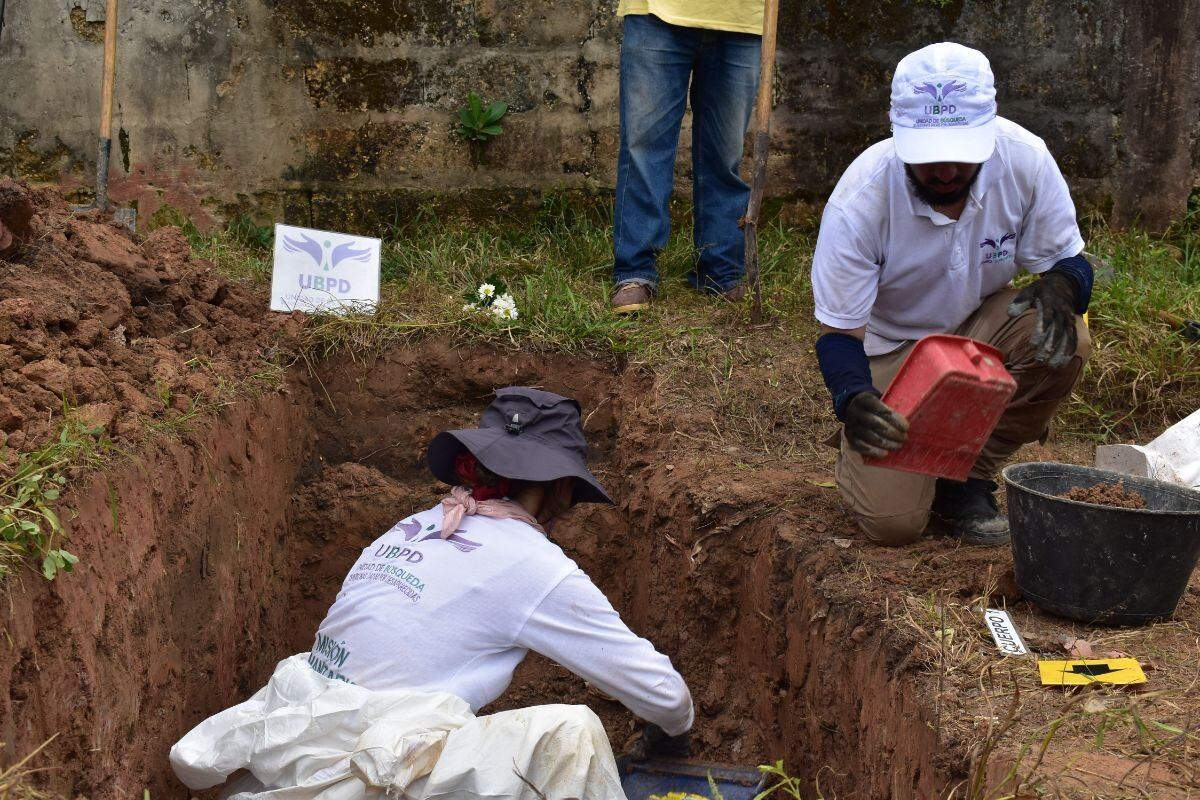 Unidad de Búsqueda de Personas Desaparecidas (Ubpd)  recuperó 14 cuerpos en Meta