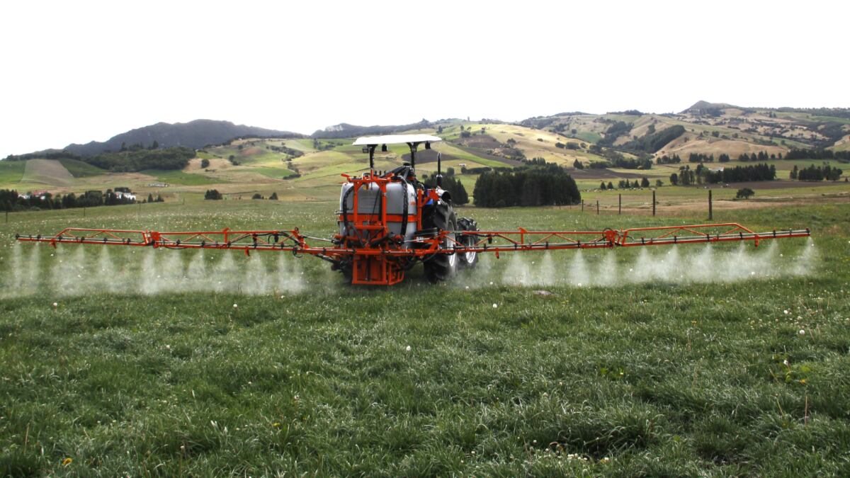 Si es fumigación, que sea mecanizada