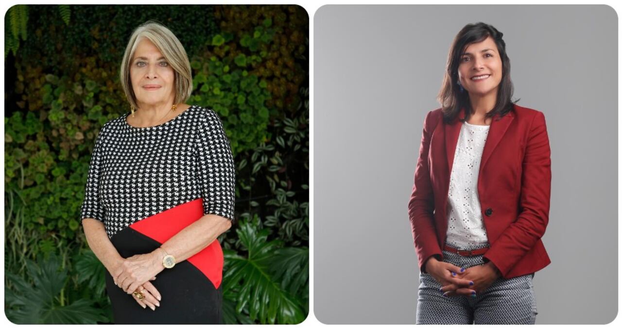 Cecilia López e Irene Vélez.