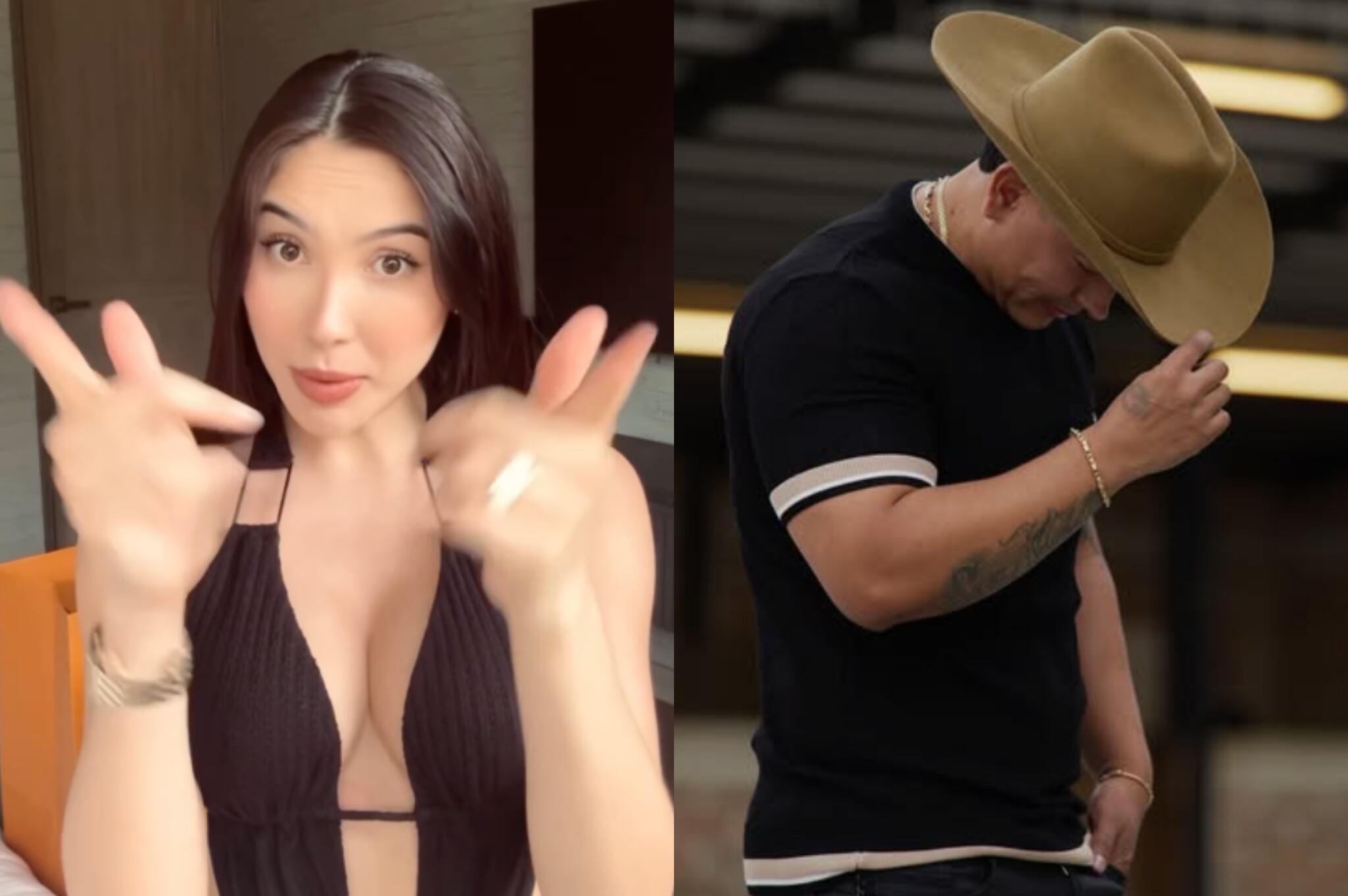 Aída Victoria Merlano tuvo fuerte cruce de argumentos con su expareja, Juan David Tejada.