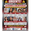 Los rostros de la tragedia.