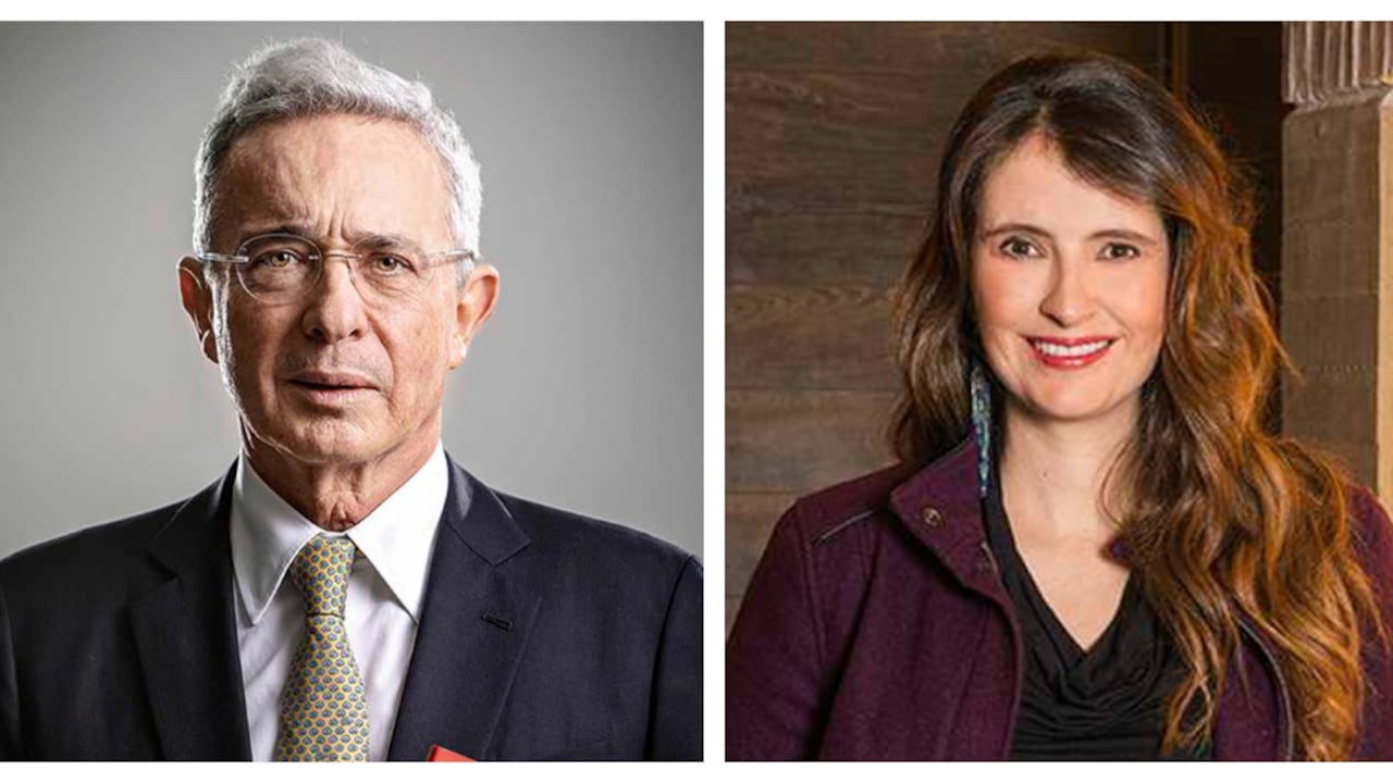 Álvaro Uribe y Paloma Valencia.