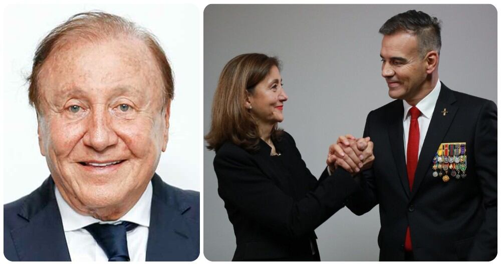 Rodolfo Hernández, Ingrid Betancourt y el coronel ( r) José Luis Esparza.