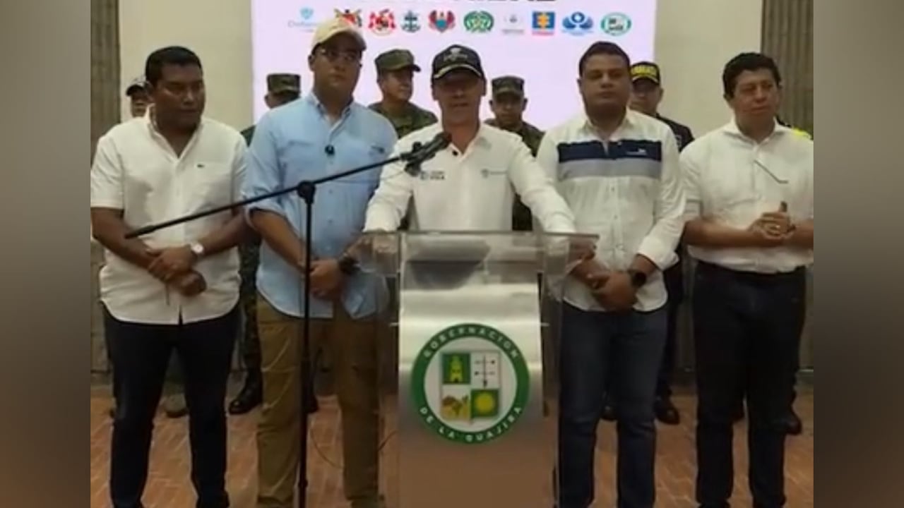 Pedro Sánchez, ministro de Defensa, lideró consejo de seguridad en La Guajira.