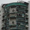 Un edificio dañado después de que el huracán Otis arrasara Acapulco, México, el miércoles 25 de octubre de 2023. (Foto AP/Marco Ugarte)