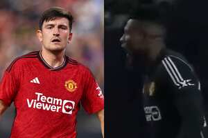 Harry Maguire y André Onana.