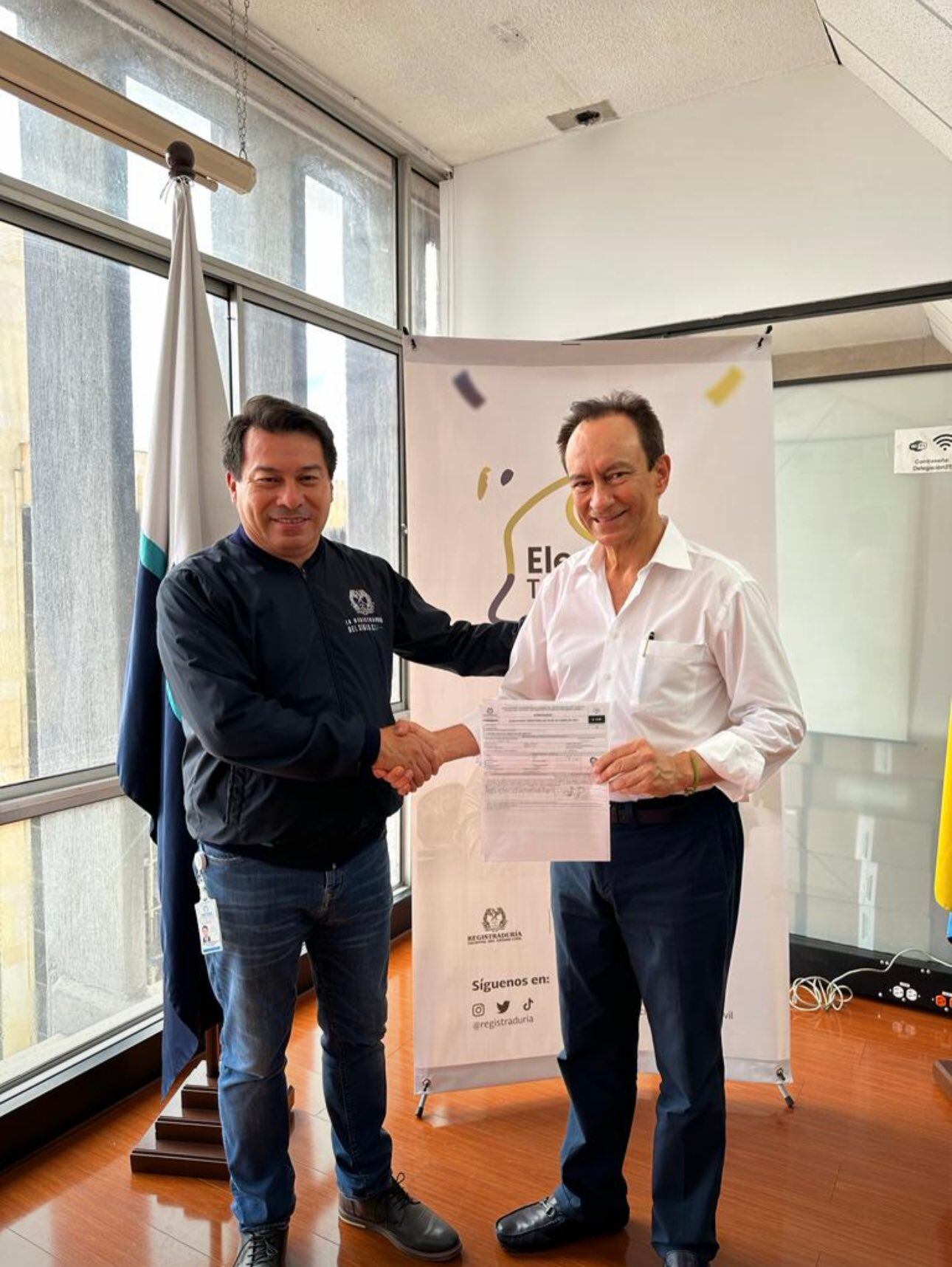 Quintín Herrera, había inscrito su candidatura el sábado 29 de julio.