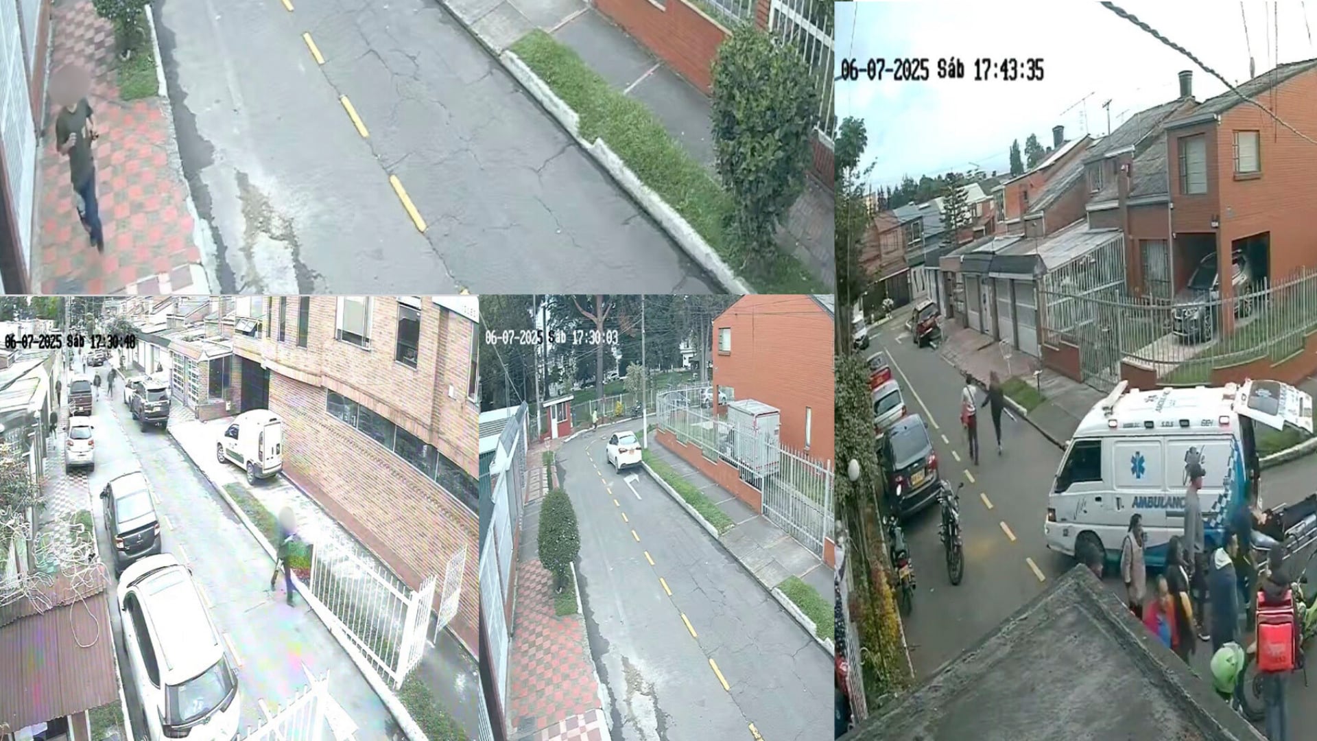 Las grabaciones de cámaras de seguridad son clave para establecer cómo actuó el menor.