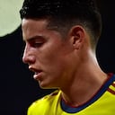 James Rodríguez fue titular en los partidos de la Tricolor ante Perú y Argentina