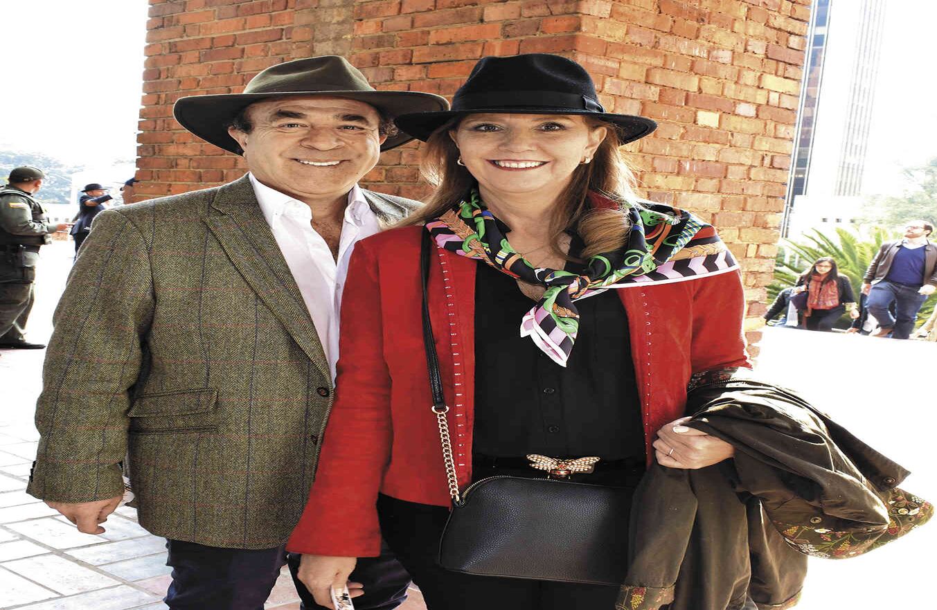 Christian Toro y Alicia Huertas.