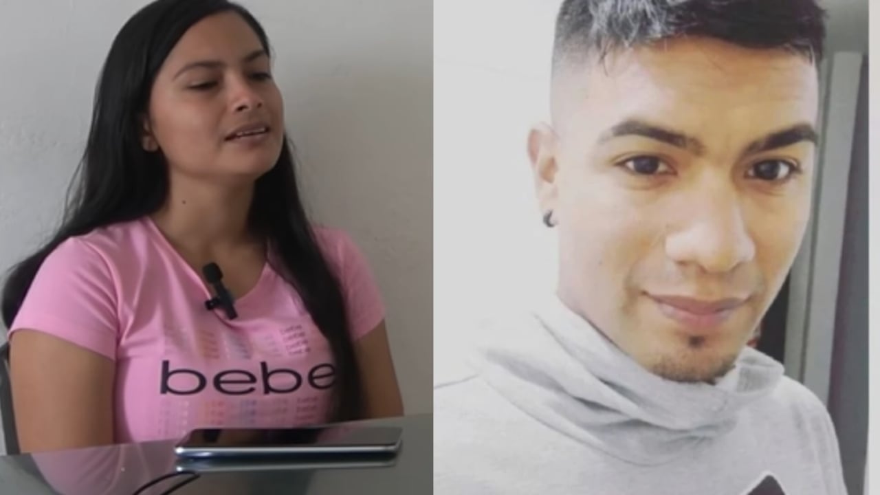 Evelyn Rodas y Brayan Campos