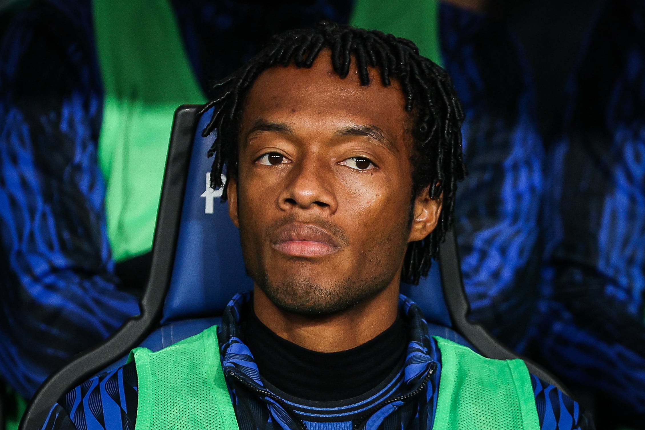 Juan CUADRADO of Atalanta during the Italian championship Serie A football match between Atalanta BC and AC Monza on 30 October 2024 at Gewiss Stadium in Bergamo, Italy - Photo Matthieu Mirville (F Bertani) / DPPI (Photo by Matthieu Mirville / DPPI via AFP)
