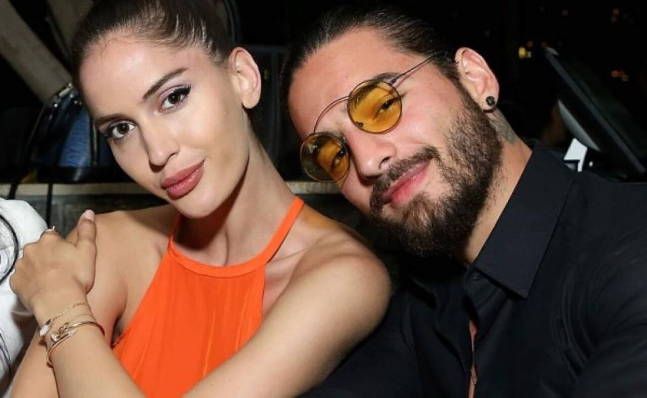 Natalia Barulich y Maluma