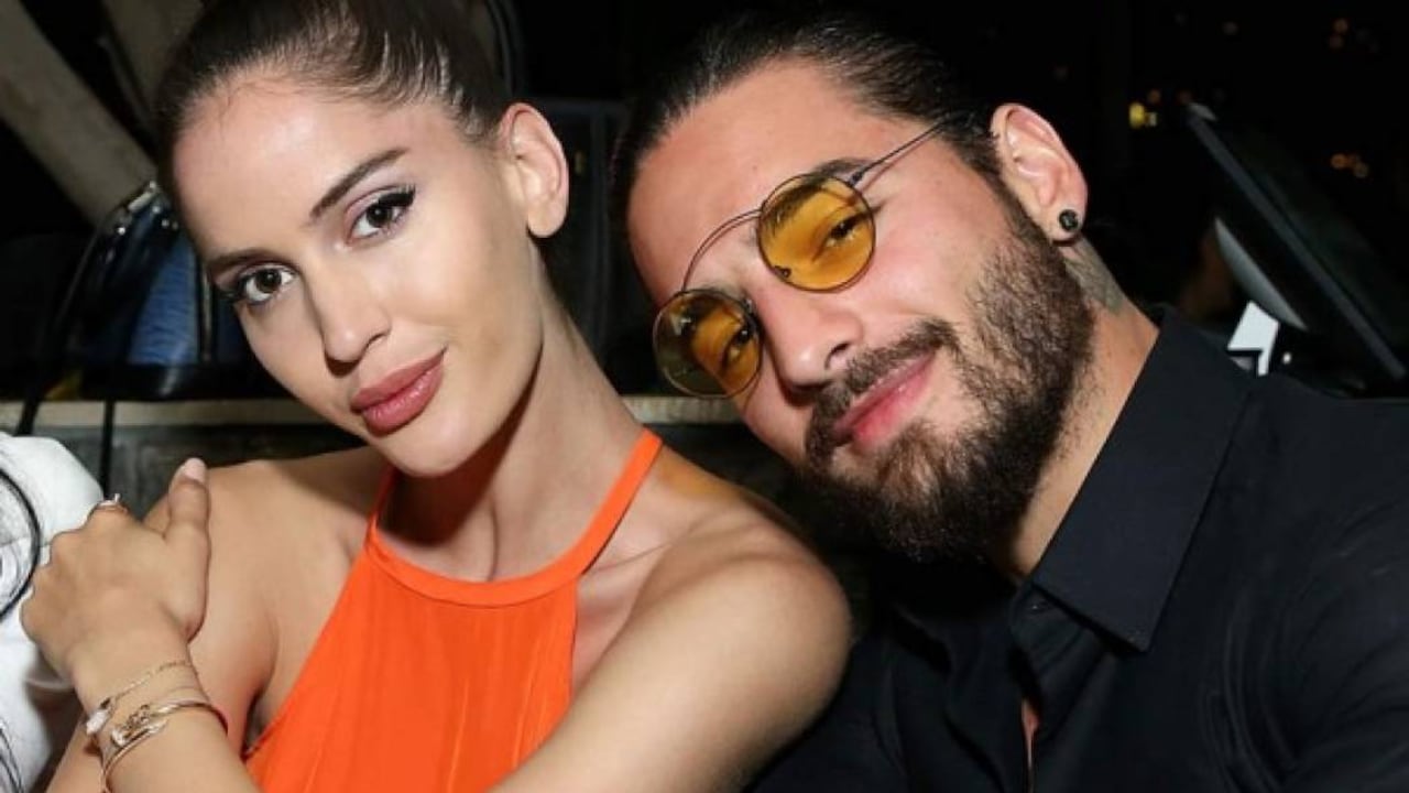 Natalia Barulich y Maluma