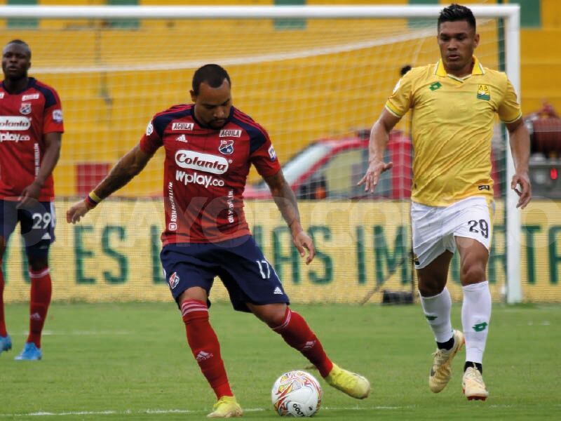 Teófilo Gutiérrez salió muy enojado del partido contra Medellín