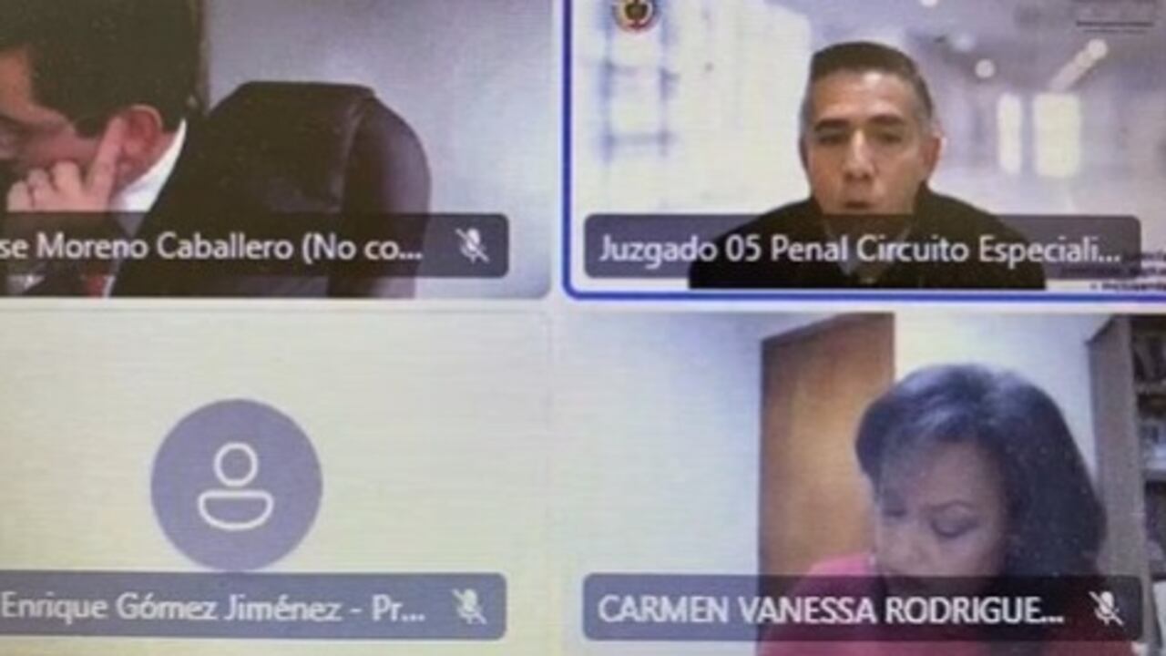Audiencia contra Olmedo López.