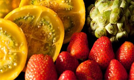 Foto de referencia sobre frutas