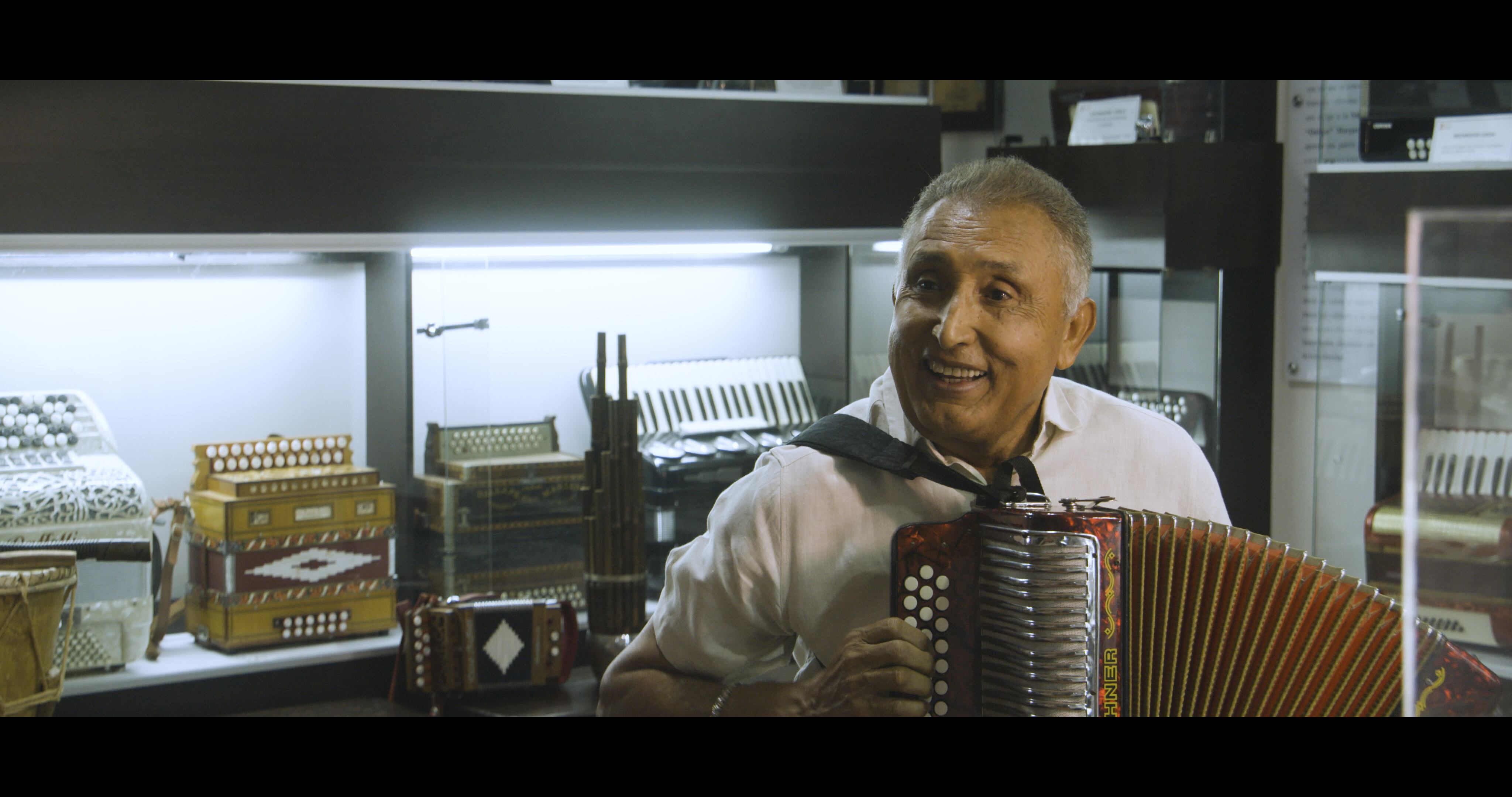 Beto Murgas, creador del Museo del acordeón