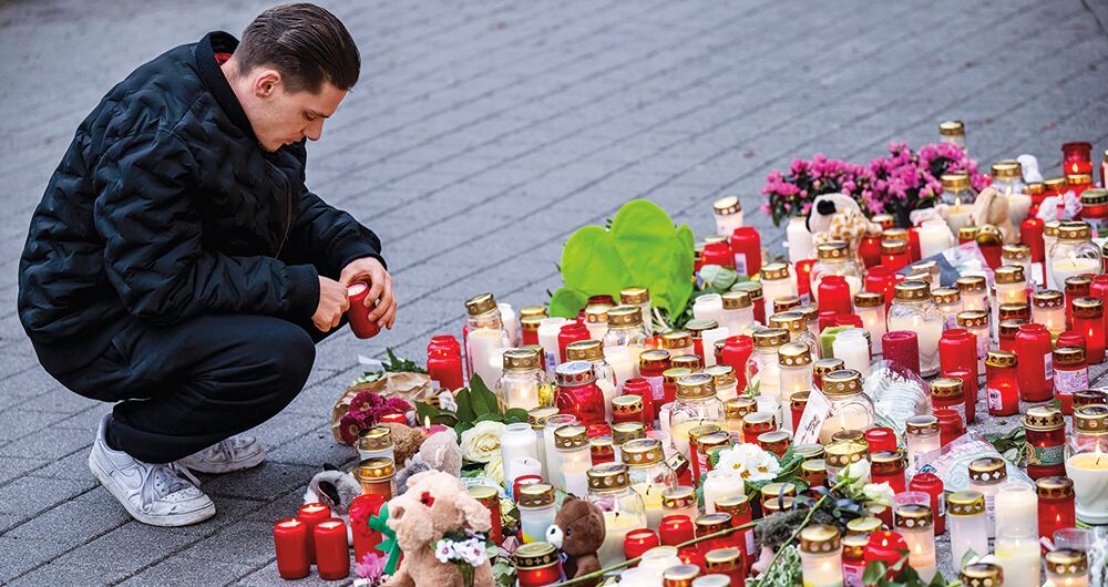 El ataque de Alemania dejó don muertos, entre ellos un niño.