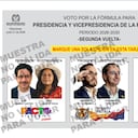 Tarjetón segunda vuelta.