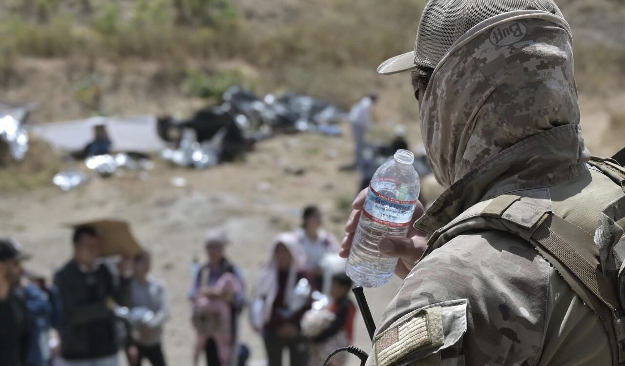 Las autoridades de Estados Unidos están en alerta en la frontera del país con México