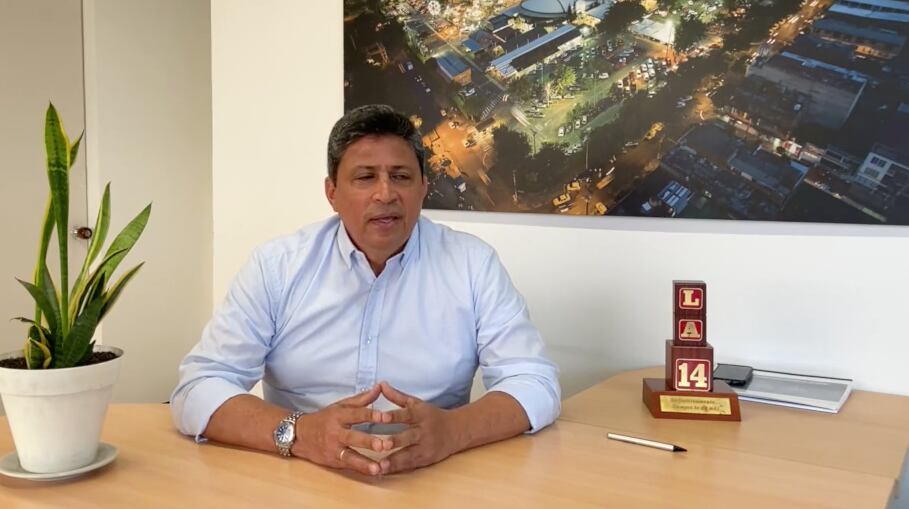 Luis Eduardo Pérez, gerente de La 14