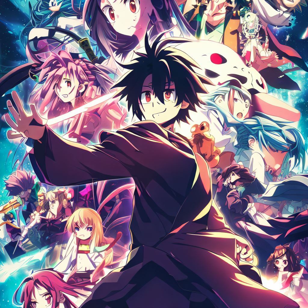 El anime abarca una amplia gama de géneros.