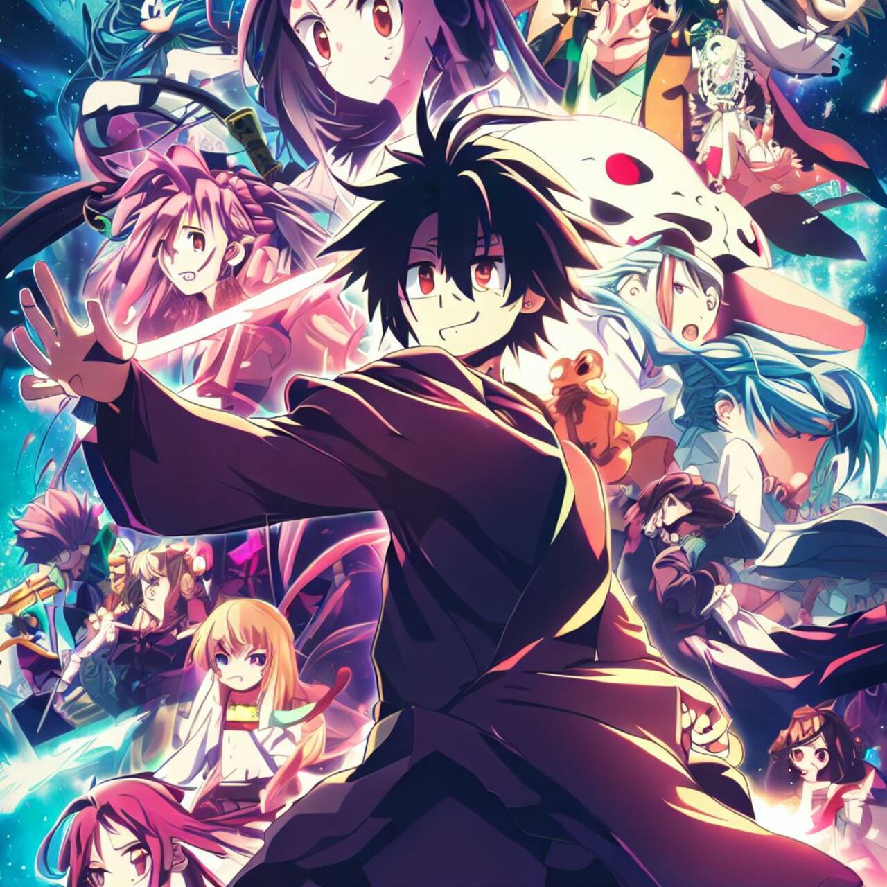 El anime abarca una amplia gama de géneros.