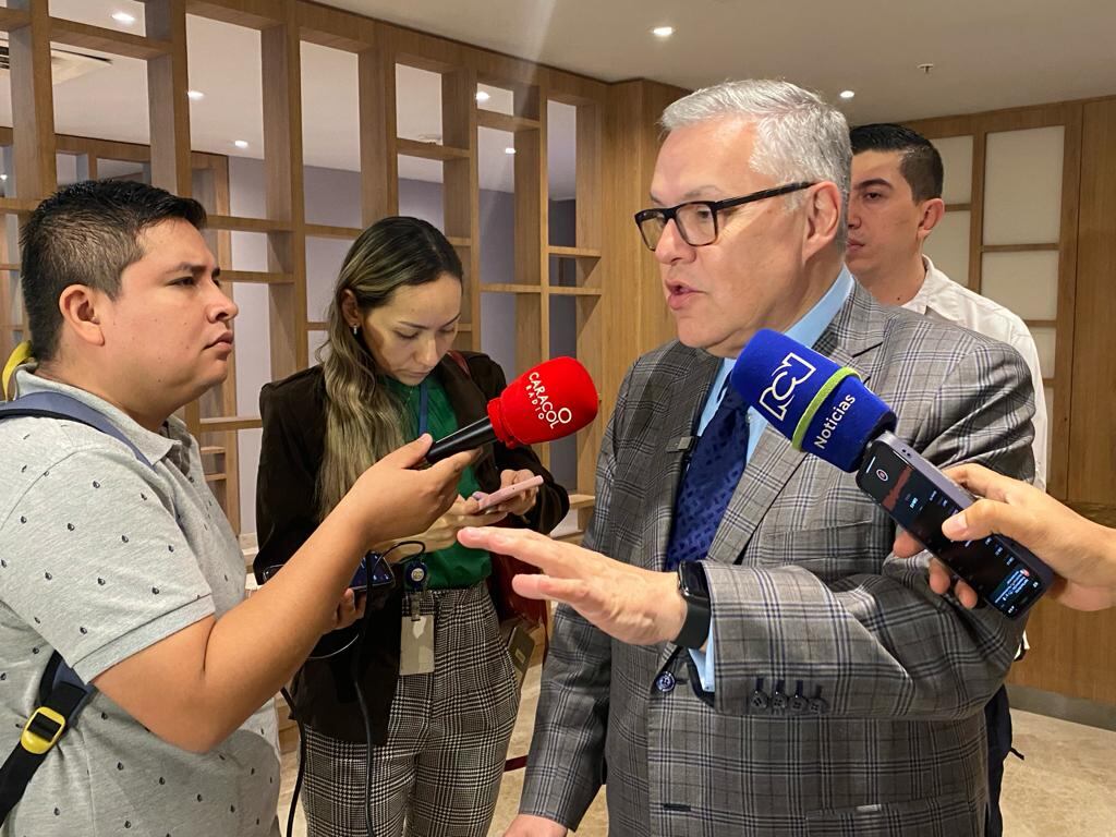 Néstor Osuna, Ministro de Justicia, de visita en Cali. Noviembre 24 de 2023.