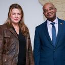 Juana Carolina Londoño y Luis Gilberto Murillo.