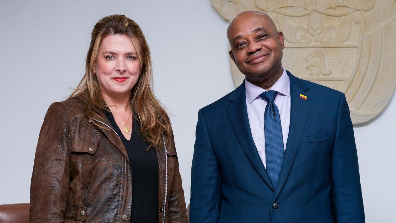 Juana Carolina Londoño y Luis Gilberto Murillo.