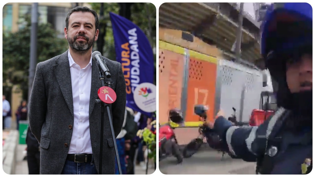 La situación registrada en inmediaciones de El Campín generó comentarios en redes sociales.